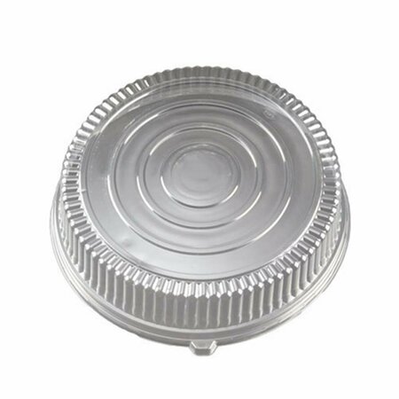 EMI YOSHI 18 in. Round Clear Dome Lid Low Profile - Pet, 25PK EMI-380LLP